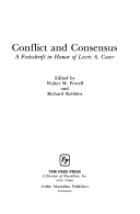 Book cover for Conflict and Consensus