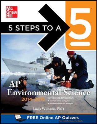 Book cover for 5 Steps to a 5 AP Environmental Science, 2014-2015 Edition