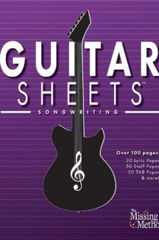 Cover of Guitar Sheets Songwriting Journal