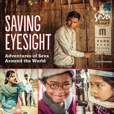 Book cover for Saving Eyesight: Adventures of Seva Around the World