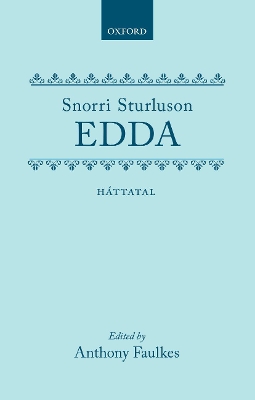 Book cover for Edda Hattatal Snorri Sturluson