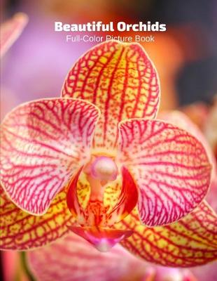 Book cover for Beautiful Orchids Full-Color Picture Book