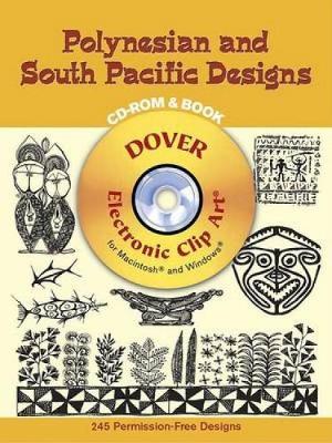 Book cover for Polynesian and Oceanian Designs CD-Rom and Book