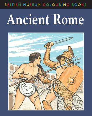 Book cover for The British Museum Colouring Book of Ancient Rome
