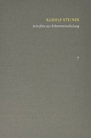 Cover of Rudolf Steiner, Schriften Zur Erkenntnisschulung