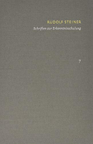 Book cover for Rudolf Steiner, Schriften Zur Erkenntnisschulung