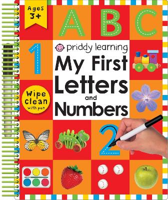 Cover of Wipe Clean Spiral: My First Letters and Numbers