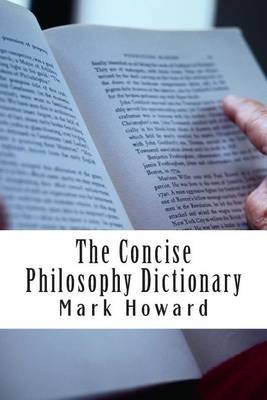 Book cover for The Concise Philosophy Dictionary
