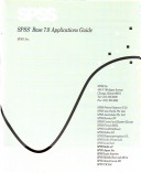 Book cover for SPSS Base 7.0 Applications Guide