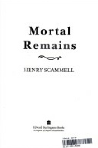 Cover of Mortal Remains