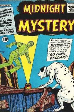 Cover of Midnight Mystery Number 5 Horror Comic Book