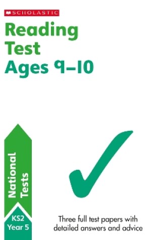 Cover of Reading Tests Ages 9-10