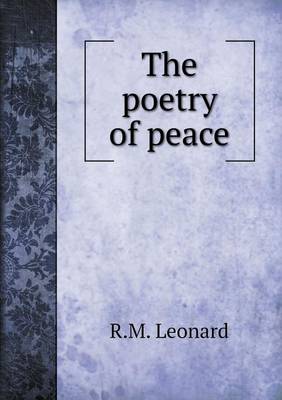 Book cover for The poetry of peace