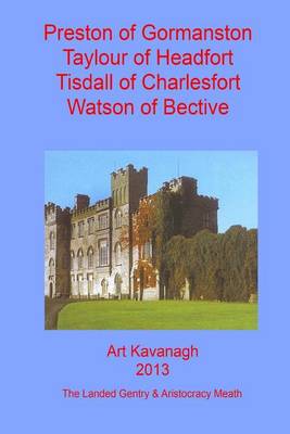 Book cover for Preston of Gormanston Taylour of Headfort Tisdall of Charlesfort Watson of Becti