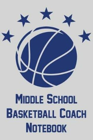 Cover of Middle School Basketball Coach Notebook