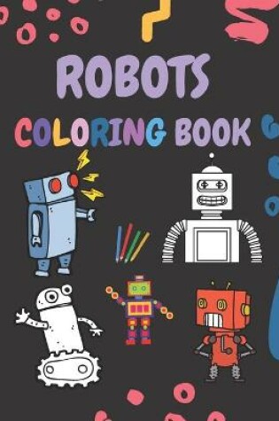 Cover of Robots Coloring Book