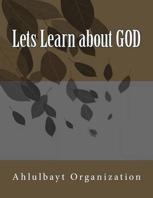 Book cover for Lets Learn about God