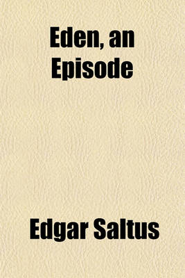 Book cover for Eden, an Episode