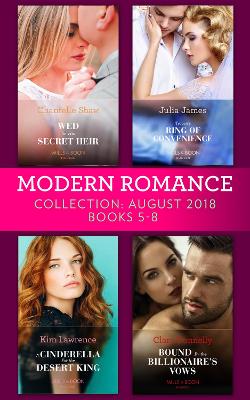 Book cover for Modern Romance August 2018 Books 5-8 Collection