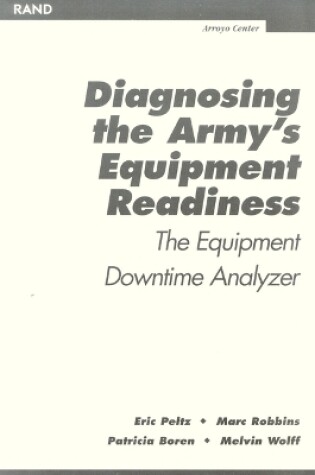 Cover of Diagnosing the Army's Equipment Readiness