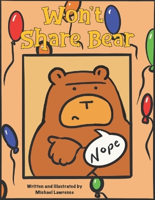 Book cover for Won't Share Bear