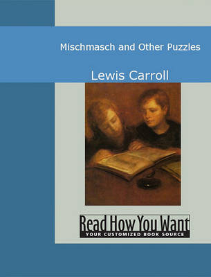 Book cover for Mischmasch and Other Puzzles