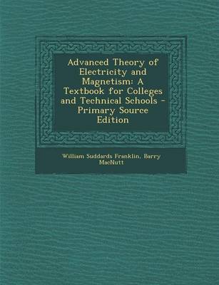 Book cover for Advanced Theory of Electricity and Magnetism