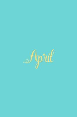 Book cover for April