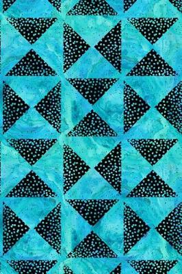 Cover of Journal Notebook Triangles With Dots Pattern 1