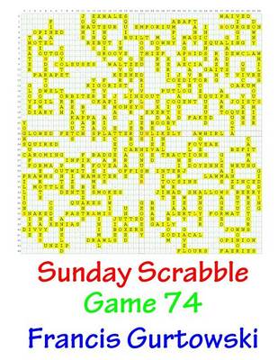 Book cover for Sunday Scrabble Game 74