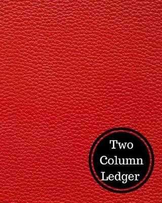 Book cover for Two Column Ledger