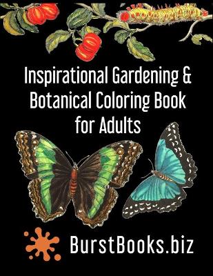 Book cover for Inspirational Gardening & Botanical Coloring Book for Adults