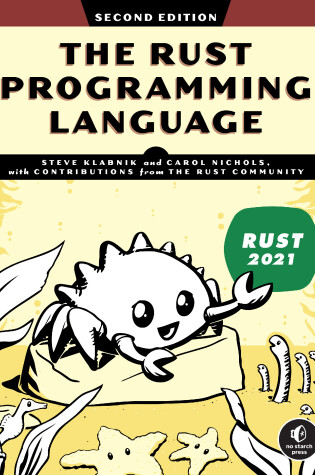 Cover of The Rust Programming Language, 2nd Edition