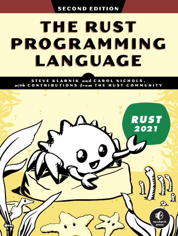 Book cover for The Rust Programming Language: 2nd edition