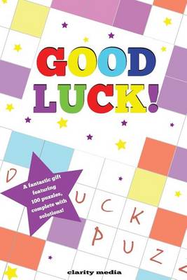 Book cover for Good luck puzzle book