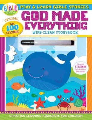 Book cover for Play and Learn Bible Stories: God Made Everything