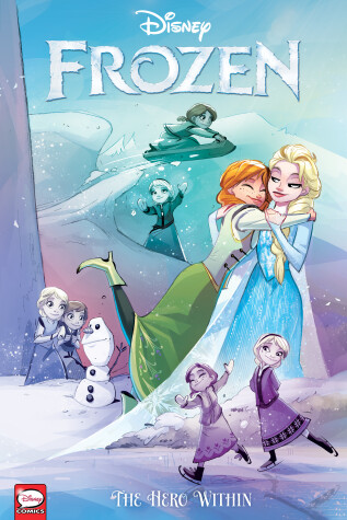 Book cover for Disney Frozen: The Hero Within (Graphic Novel)