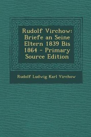 Cover of Rudolf Virchow