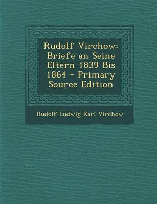 Book cover for Rudolf Virchow