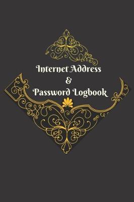 Book cover for Internet Address & Password Logbook