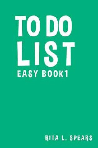 Cover of To Do List Easy Book1