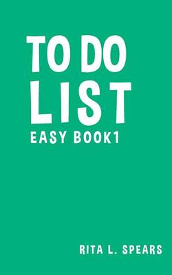 Book cover for To Do List Easy Book1