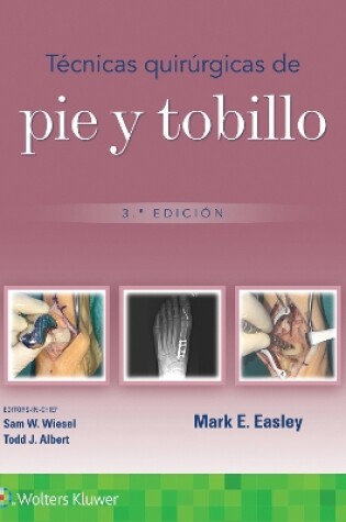 Cover of Técnicas quirúrgicas de pie y tobillo