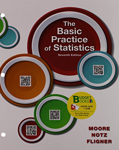 Book cover for Loose-Leaf Version for the Basic Practice of Statistics 7e & Launchpad for Moore's the Basic Practice of Statistics 7e (Twelve Month Access)