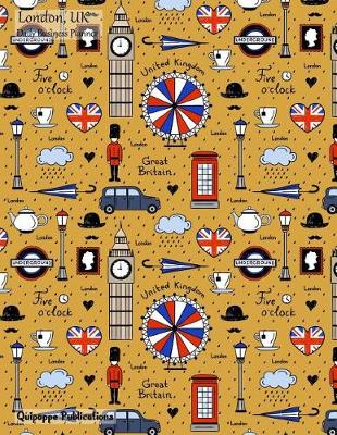 Book cover for London, UK Daily Business Planner