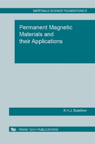 Cover of Permanent Magnetic Materials and their Applications