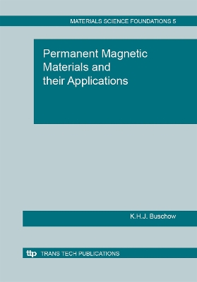 Cover of Permanent Magnetic Materials and their Applications