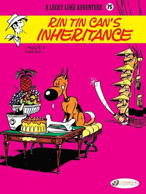 Book cover for Lucky Luke Vol. 75: Rin Tin Can's Inheritance