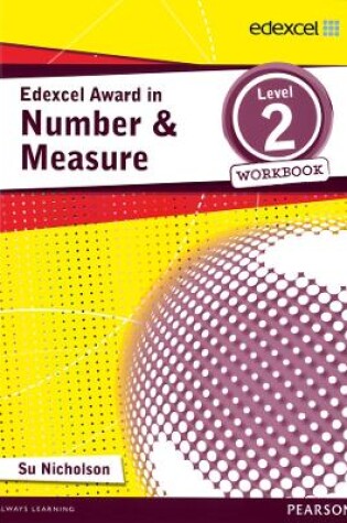 Cover of Edexcel Award in Number and Measure Level 2 Workbook