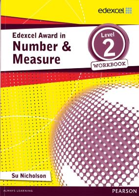 Book cover for Edexcel Award in Number and Measure Level 2 Workbook